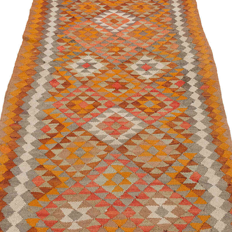 Alfombra Kilim Tribal Vintage - 96 cm x 308 cm - K0077212