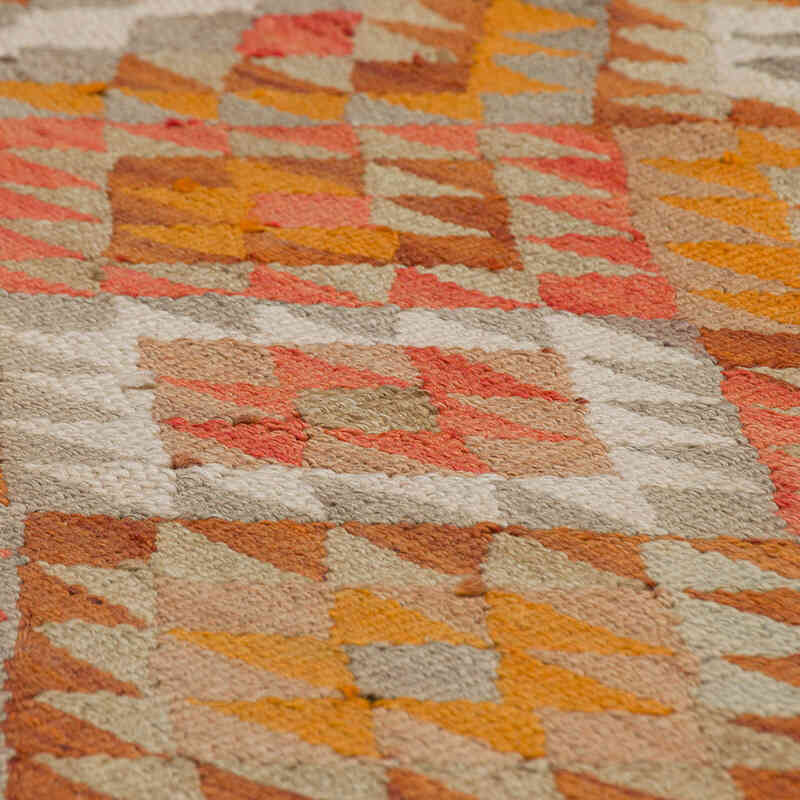 Alfombra Kilim Tribal Vintage - 96 cm x 308 cm - K0077212