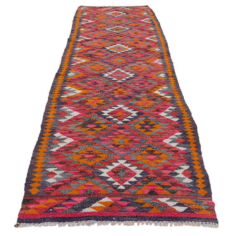 Vintage Anadolu Kilim Yolluk - 86 cm x 290 cm - K0077214