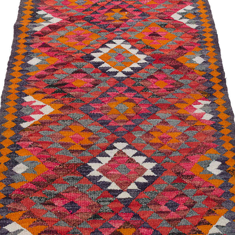 Vintage Anadolu Kilim Yolluk - 86 cm x 290 cm - K0077214