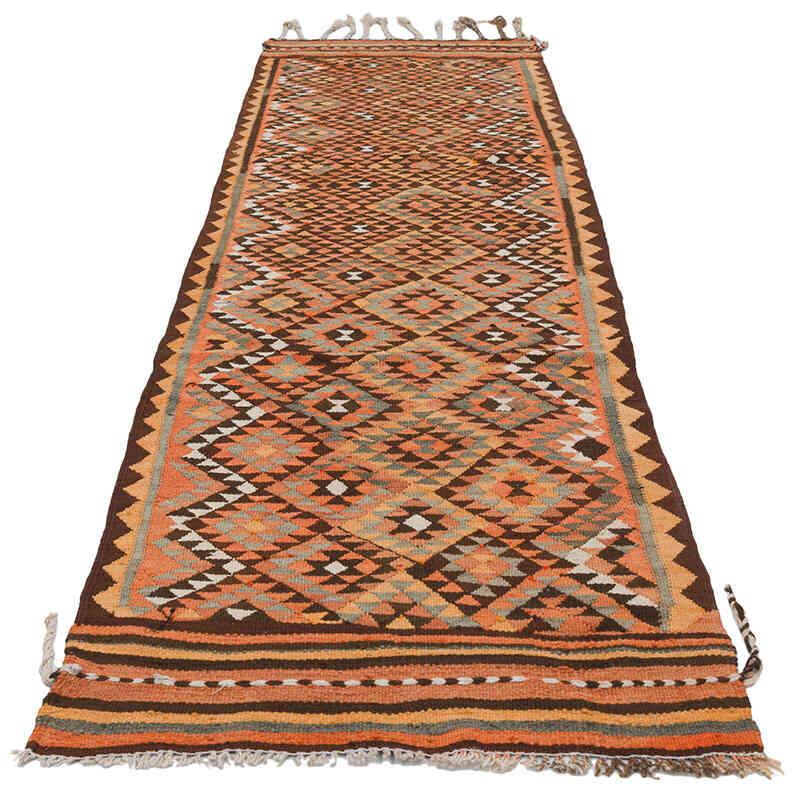 Vintage Anadolu Kilim Yolluk - 86 cm x 291 cm - K0077215