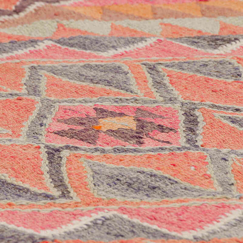 Vintage Tribal Kilim Runner - 3' 2" x 10' 8" (38" x 128") - K0077218