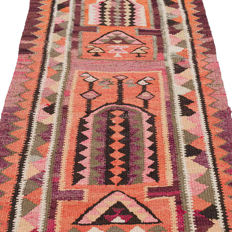 Vintage Anadolu Kilim Yolluk - 86 cm x 318 cm - K0077220