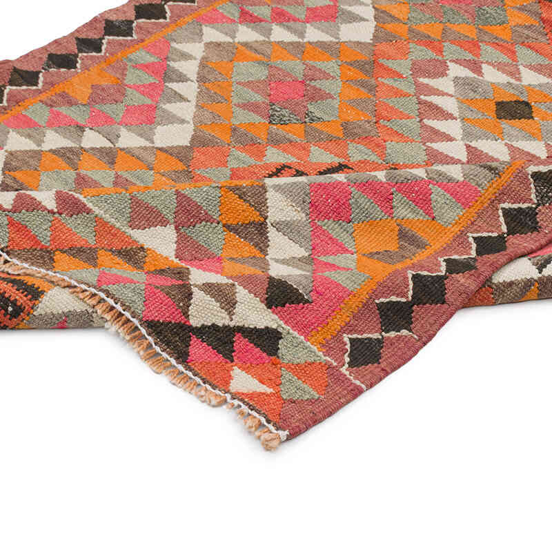 Alfombra Kilim Tribal Vintage - 96 cm x 282 cm - K0077222