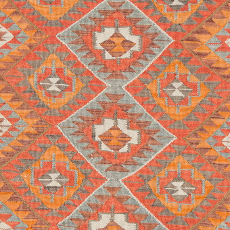 Vintage Tribal Kilim Runner - 2' 9" x 10'  (33" x 120") - K0077223