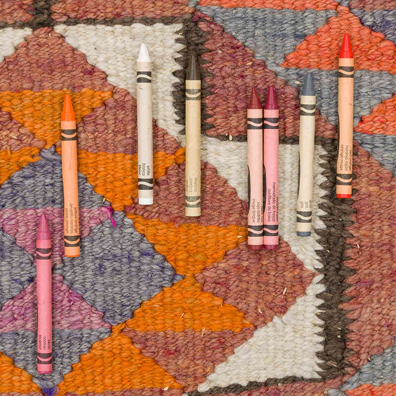 Vintage Anadolu Kilim Yolluk - 96 cm x 300 cm - K0077227