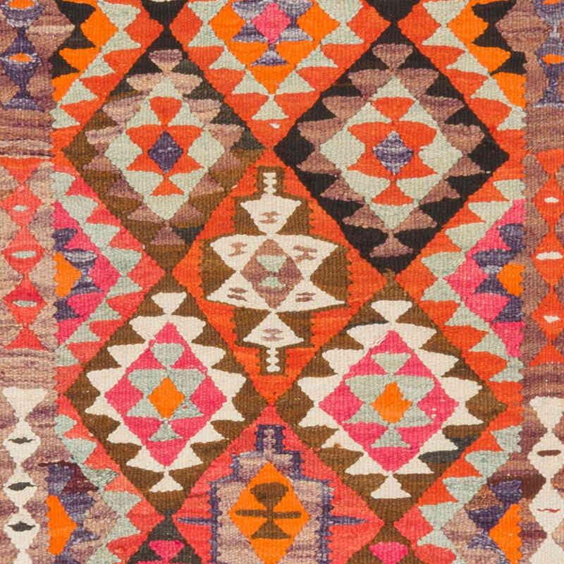 Vintage Anadolu Kilim Yolluk - 87 cm x 258 cm - K0077231