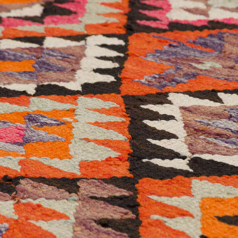 Vintage Anadolu Kilim Yolluk - 87 cm x 258 cm - K0077231