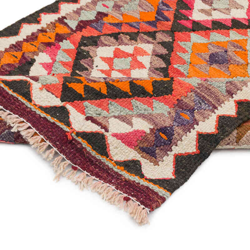 Vintage Anadolu Kilim Yolluk - 87 cm x 258 cm - K0077231