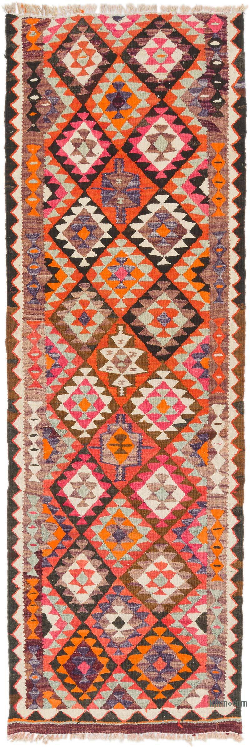 Vintage Anadolu Kilim Yolluk - 87 cm x 258 cm - K0077231