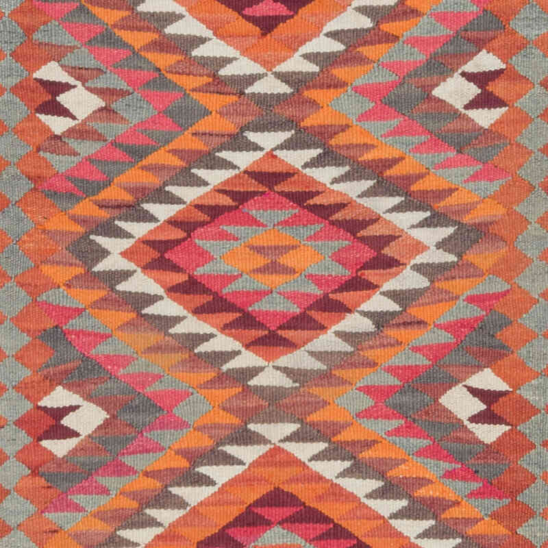 Alfombra Kilim Tribal Vintage - 83 cm x 326 cm - K0077232