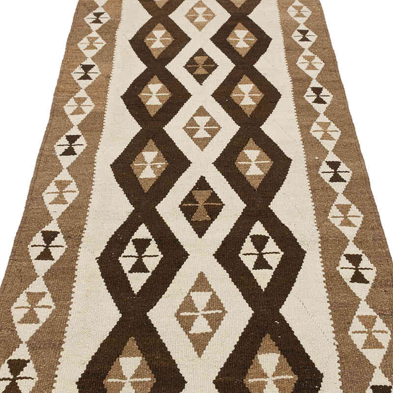 Vintage Anadolu Kilim Yolluk - 94 cm x 350 cm - K0077233