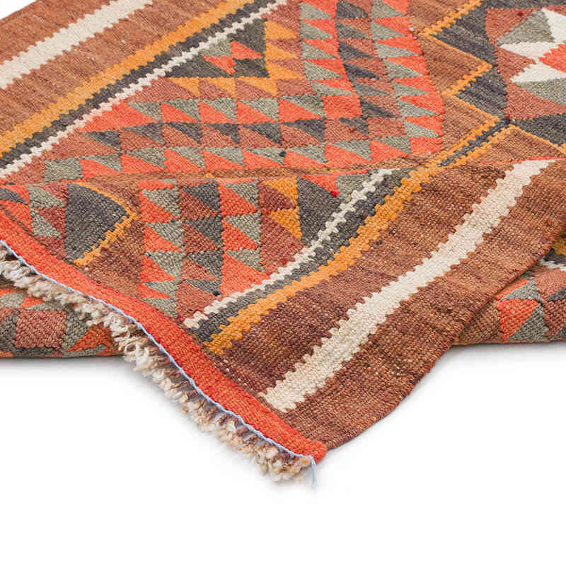 Vintage Tribal Kilim Runner - 3'  x 11' 5" (36" x 137") - K0077234