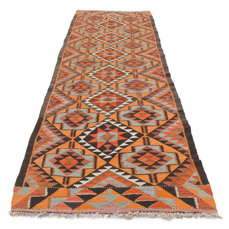 Alfombra Kilim Tribal Vintage - 84 cm x 315 cm - K0077238