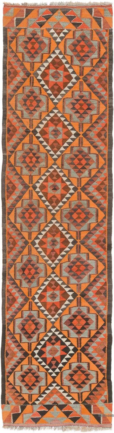 Vintage Anadolu Kilim Yolluk - 84 cm x 315 cm