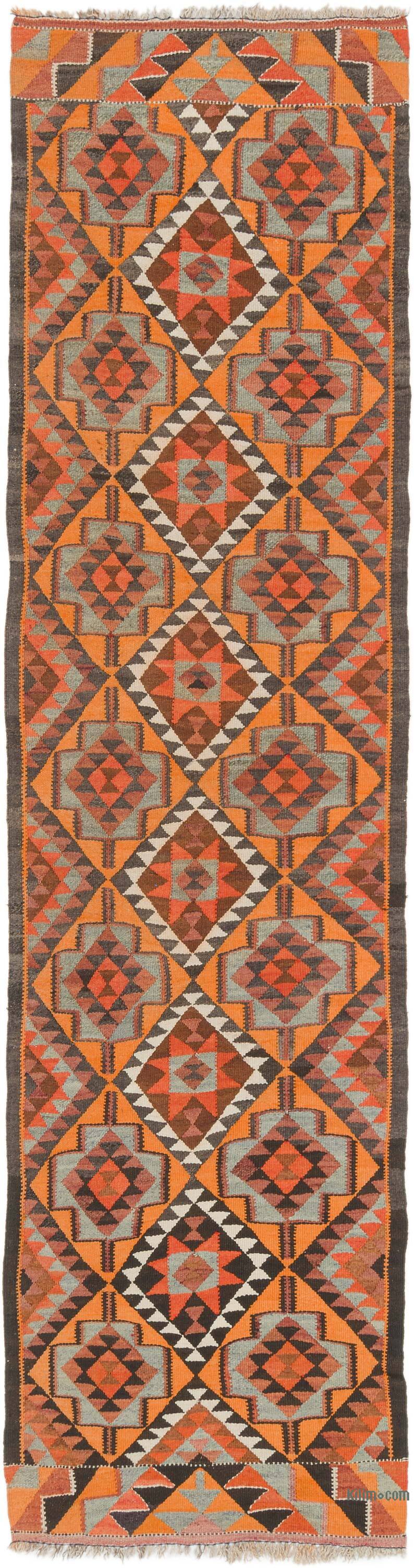 Alfombra Kilim Tribal Vintage - 84 cm x 315 cm - K0077238