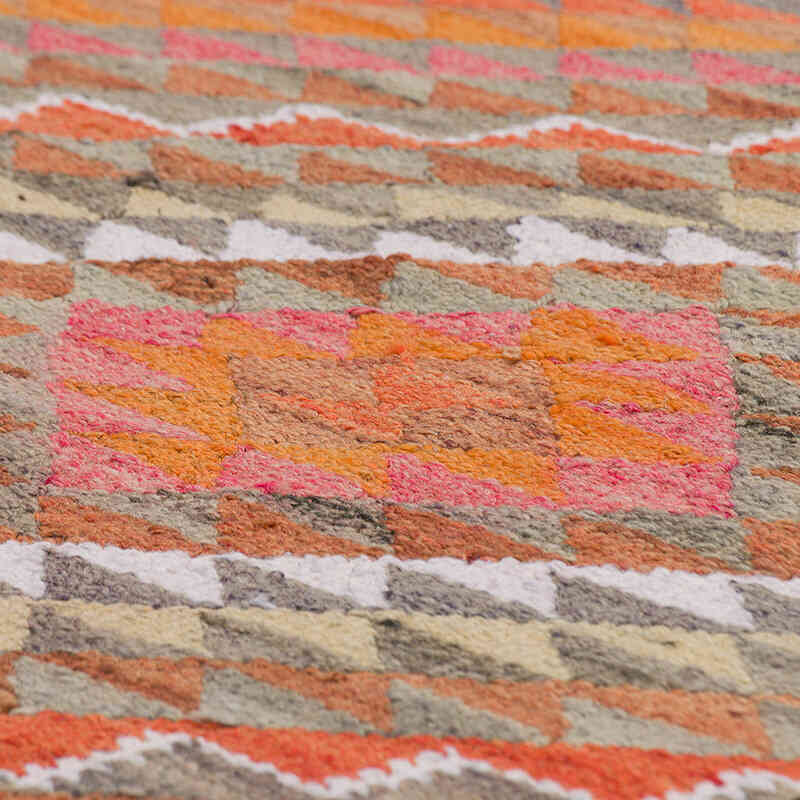 Vintage Anadolu Kilim Yolluk - 95 cm x 316 cm - K0077240
