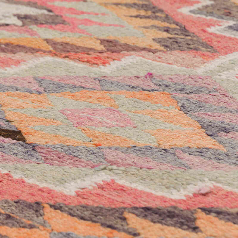 Vintage Tribal Kilim Runner - 2' 11" x 10' 6" (35" x 126") - K0077241