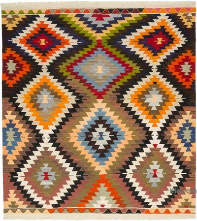 Yeni Kök Boya El Dokuma Kilim - 279 cm x 304 cm