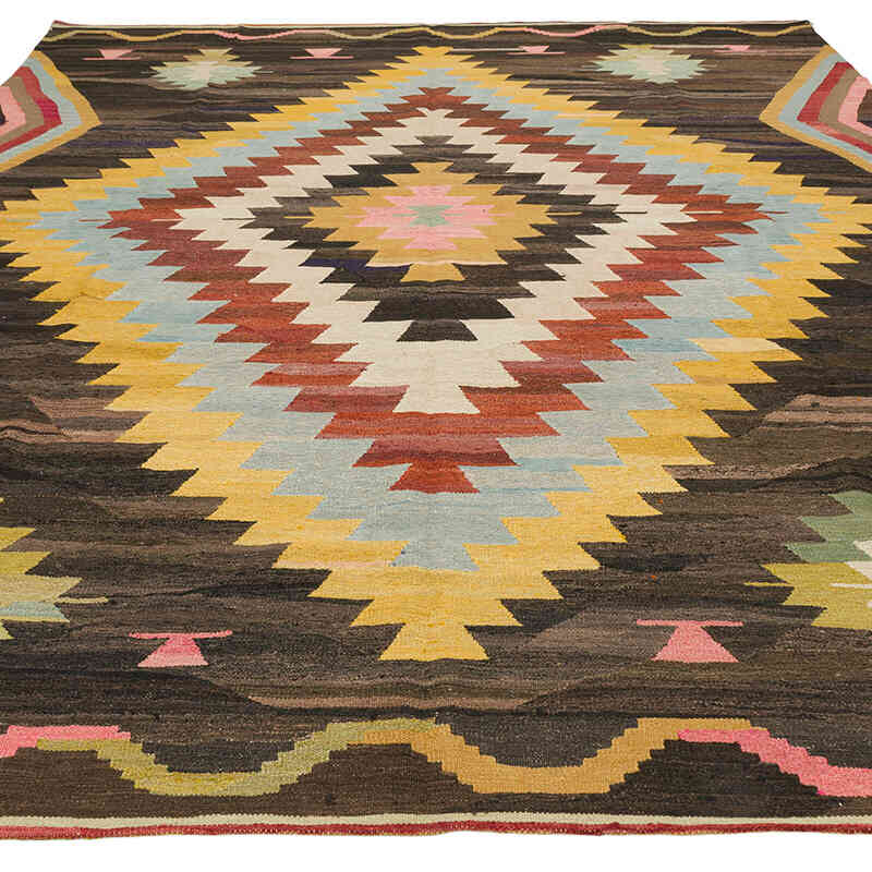 Nueva Alfombra Turca Kilim - 264 cm x 361 cm - K0077245