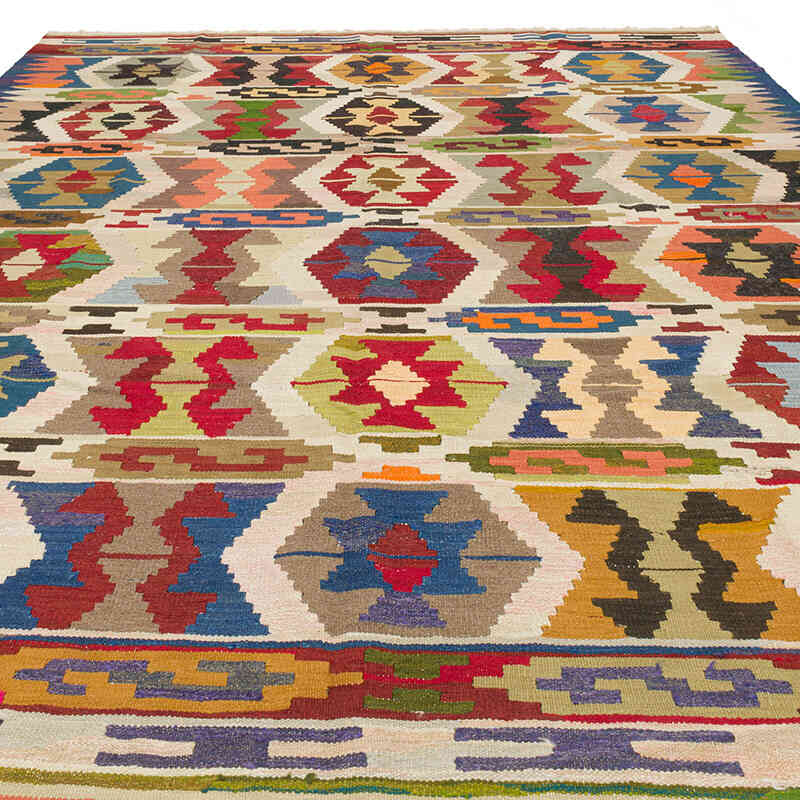 Nueva Alfombra Turca Kilim - 260 cm x 346 cm - K0077246