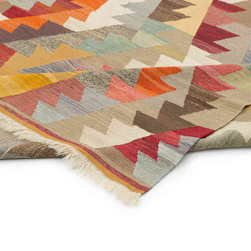 Nueva Alfombra Turca Kilim - 261 cm x 360 cm - K0077251