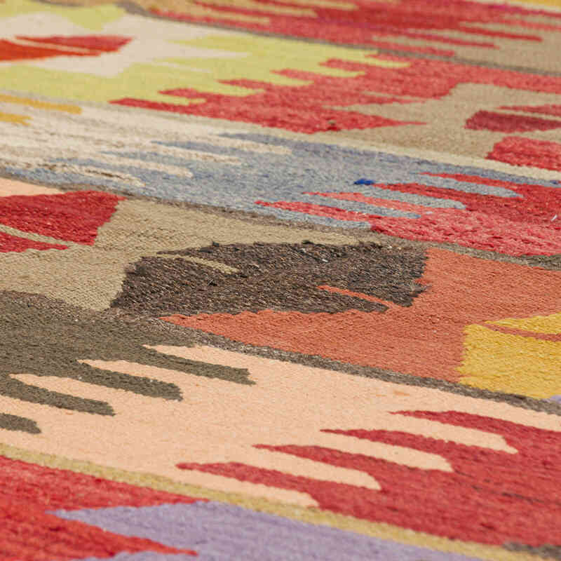 New Turkish Handwoven Kilim Rug - 8' 11" x 12' 6" (107" x 150") - K0077252
