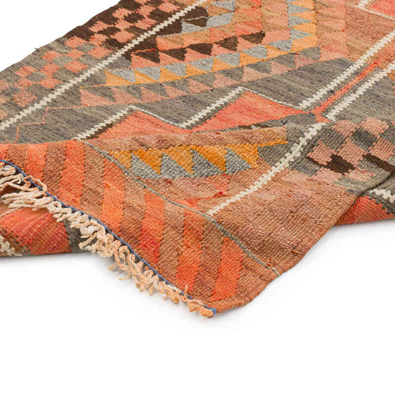 Vintage Anadolu Kilim Yolluk - 95 cm x 370 cm - K0077262