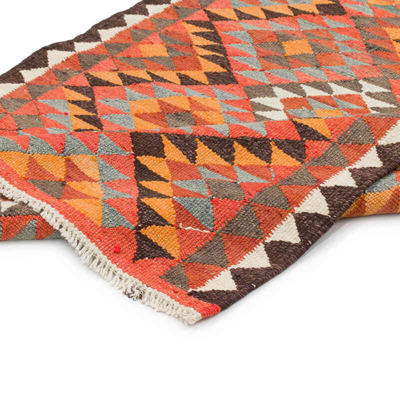 Alfombra Kilim Tribal Vintage - 95 cm x 312 cm - K0077263