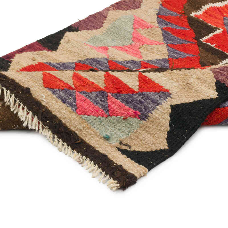 Alfombra Kilim Tribal Vintage - 83 cm x 354 cm - K0077264