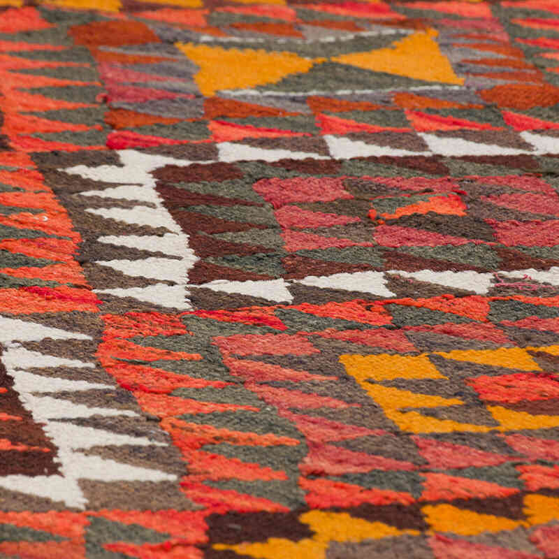 Alfombra Kilim Tribal Vintage - 100 cm x 321 cm - K0077266