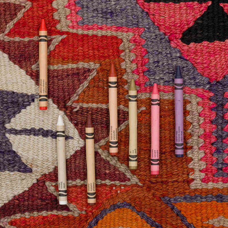 Vintage Anadolu Kilim Yolluk - 95 cm x 325 cm - K0077268