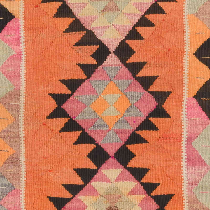 Vintage Tribal Kilim Runner - 3'  x 10' 10" (36" x 130") - K0077269