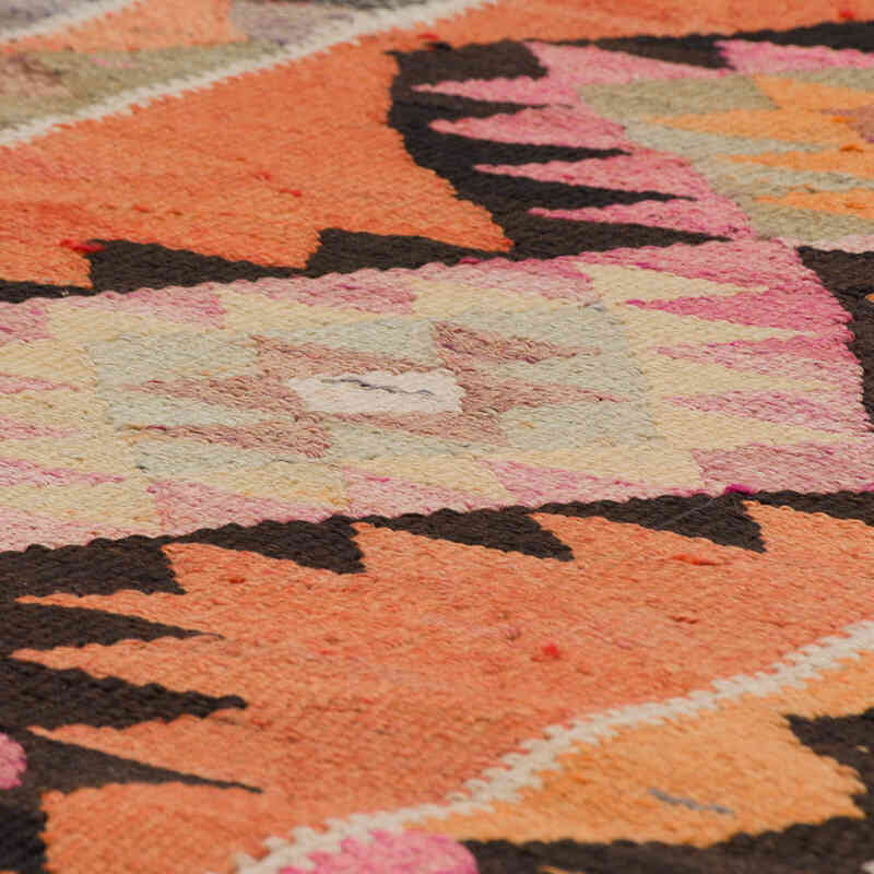 Vintage Tribal Kilim Runner - 3'  x 10' 10" (36" x 130") - K0077269