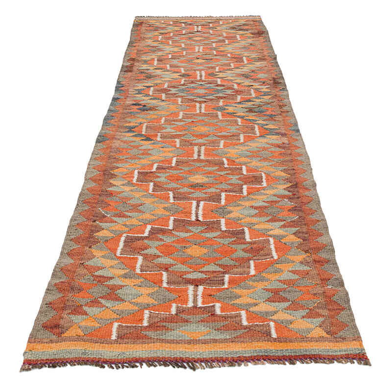 Vintage Anadolu Kilim Yolluk - 79 cm x 306 cm - K0077275