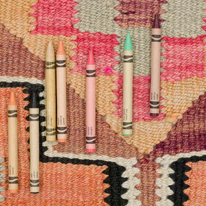Alfombra Kilim Tribal Vintage - 91 cm x 288 cm - K0077276