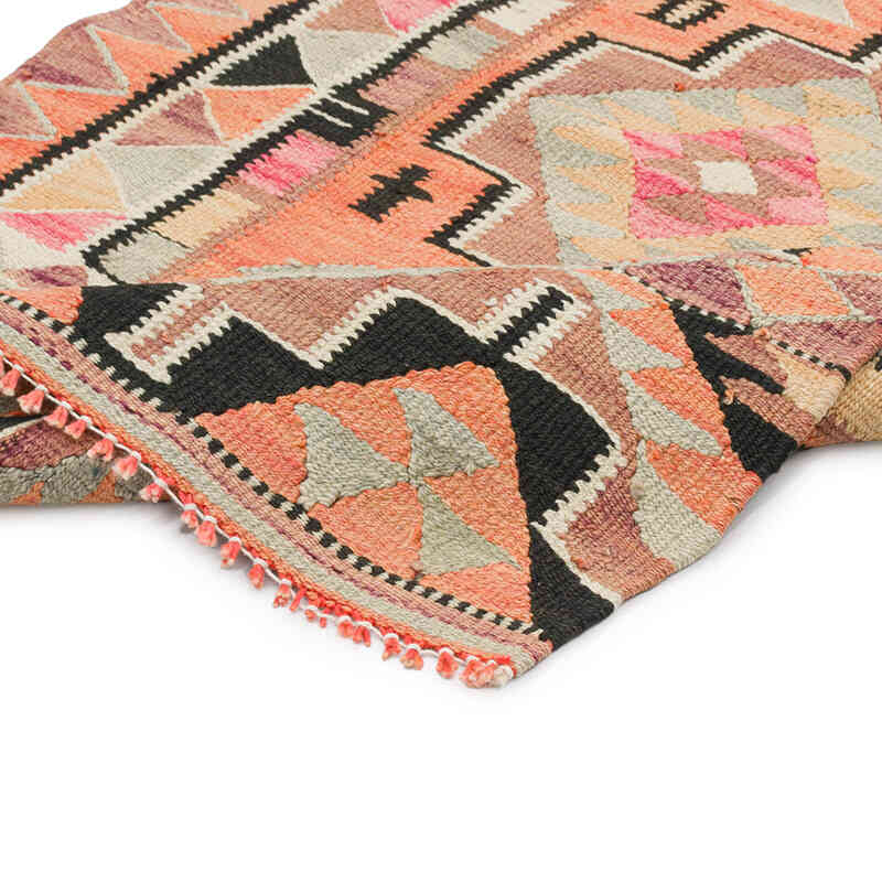 Alfombra Kilim Tribal Vintage - 91 cm x 288 cm - K0077276