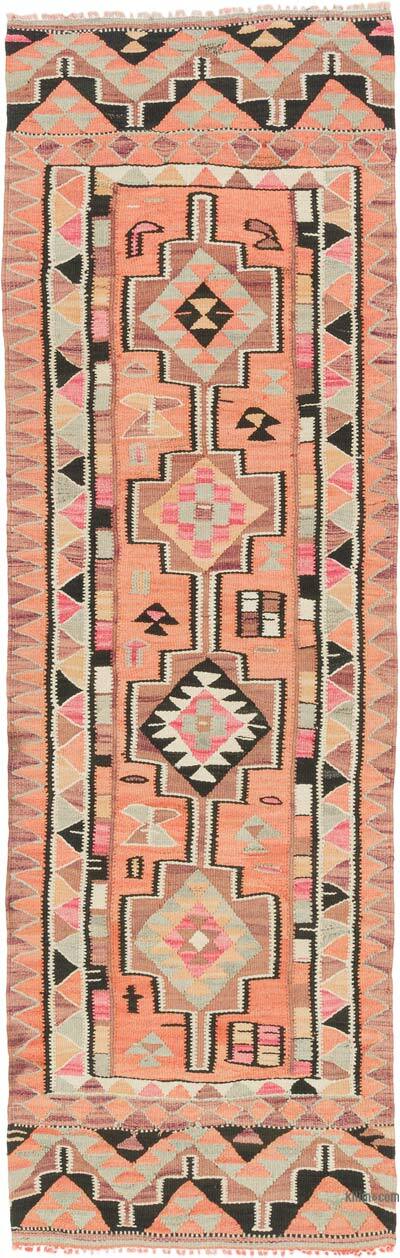 Vintage Anadolu Kilim Yolluk - 91 cm x 288 cm