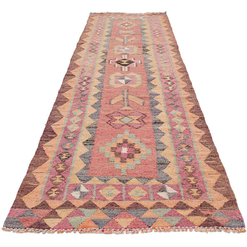 Alfombra Kilim Tribal Vintage - 96 cm x 337 cm - K0077278