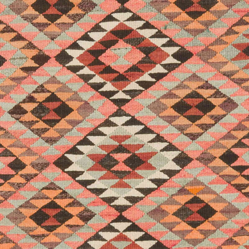 Vintage Tribal Kilim Runner - 2' 11" x 9' 10" (35" x 118") - K0077279