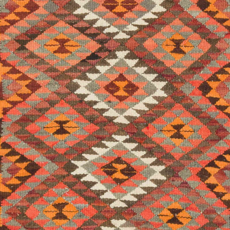 Alfombra Kilim Tribal Vintage - 86 cm x 305 cm - K0077280
