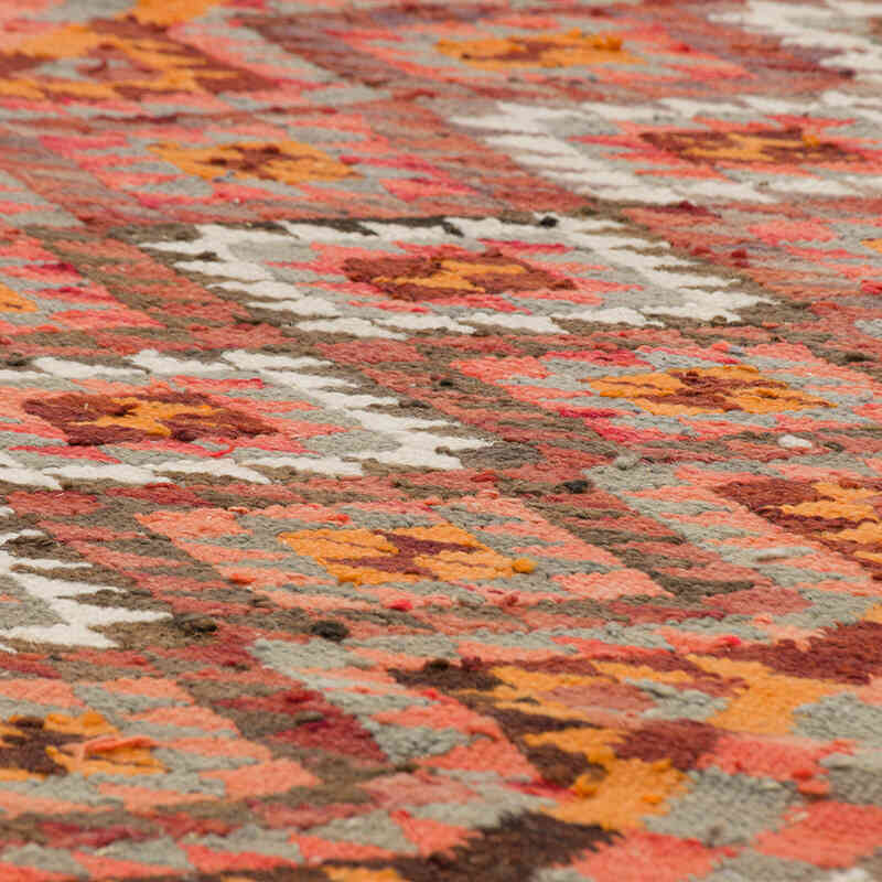 Alfombra Kilim Tribal Vintage - 86 cm x 305 cm - K0077280
