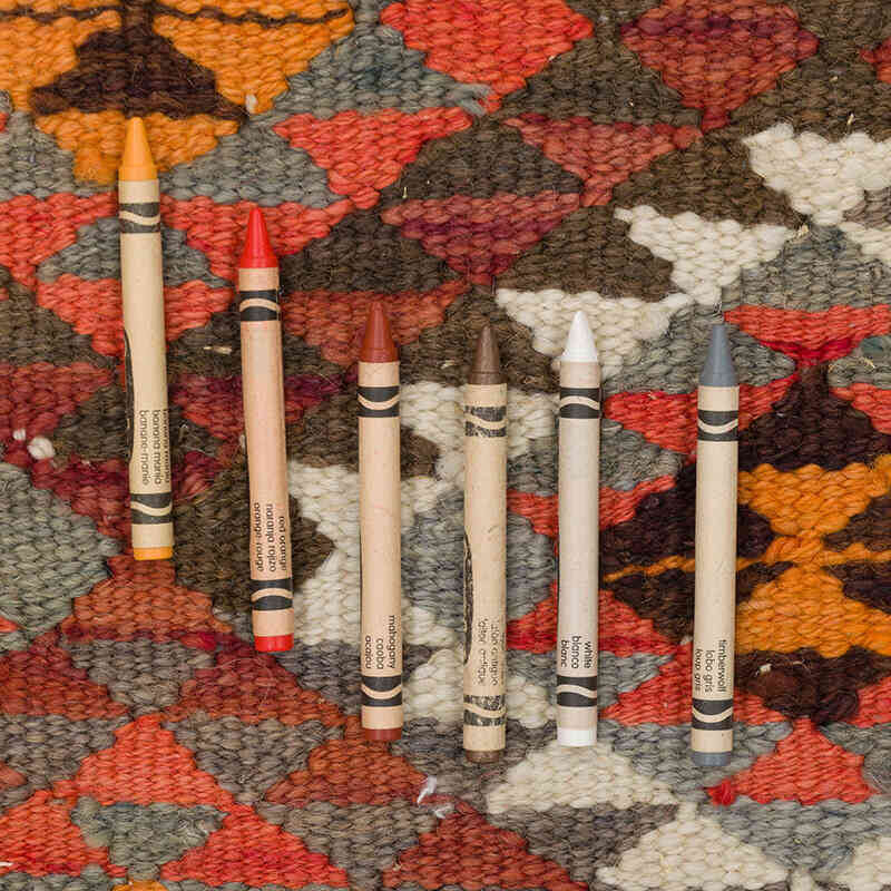 Alfombra Kilim Tribal Vintage - 86 cm x 305 cm - K0077280