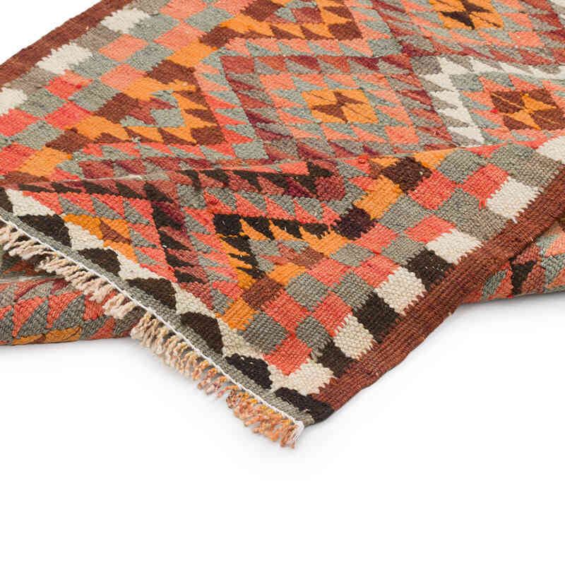 Alfombra Kilim Tribal Vintage - 86 cm x 305 cm - K0077280