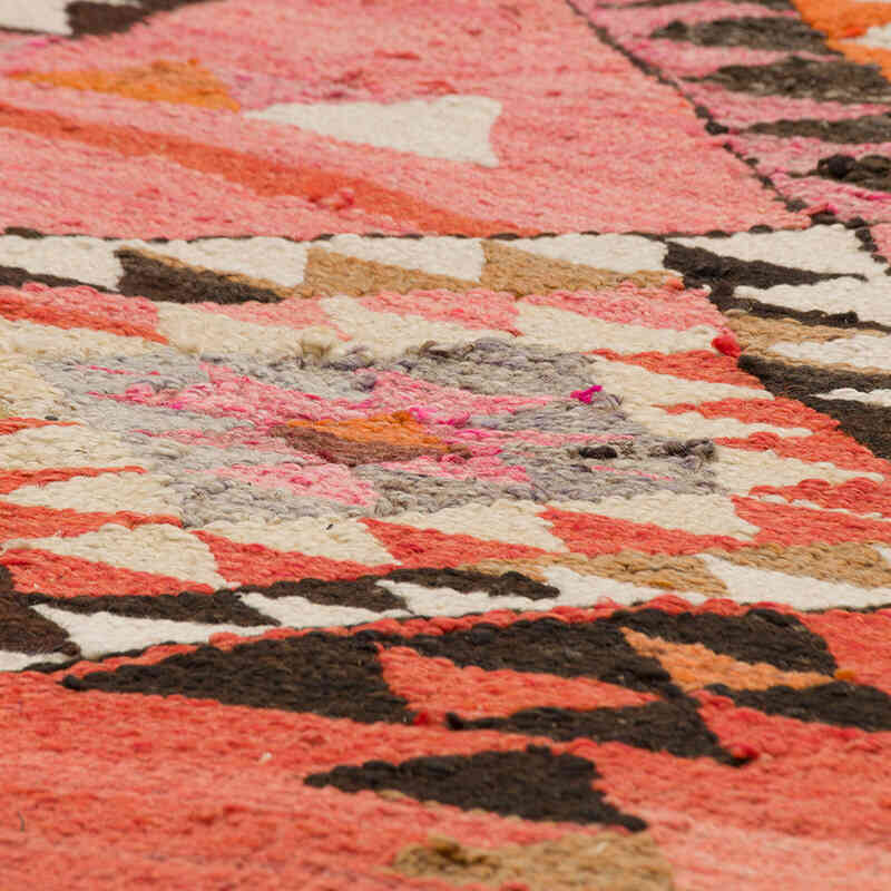 Vintage Tribal Kilim Runner - 3' 3" x 11' 4" (39" x 136") - K0077282