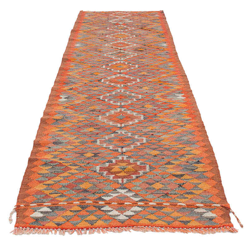 Alfombra Kilim Tribal Vintage - 83 cm x 291 cm - K0077289
