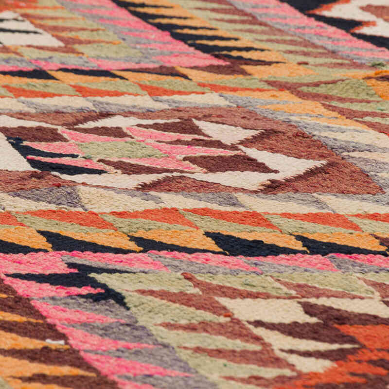 Vintage Anadolu Kilim Yolluk - 93 cm x 304 cm - K0077290
