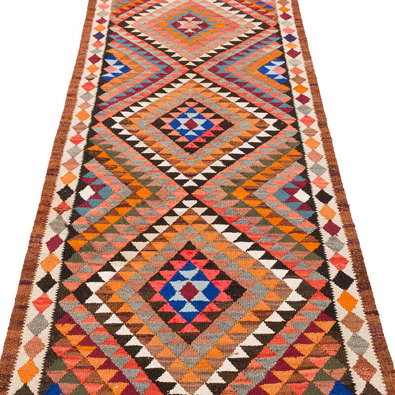 Vintage Anadolu Kilim Yolluk - 87 cm x 290 cm - K0077291