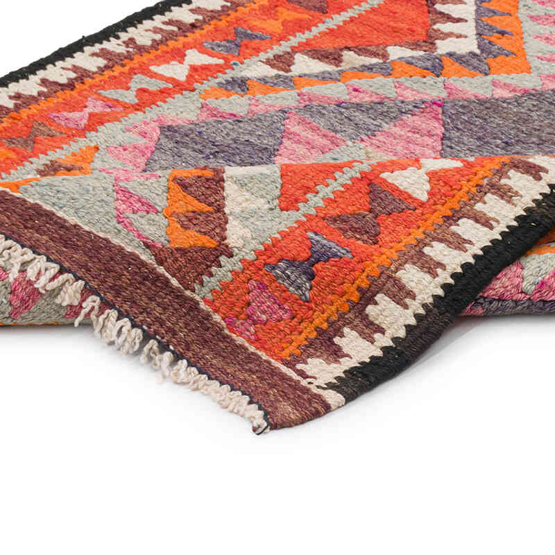 Vintage Tribal Kilim Runner - 3'  x 9' 4" (36" x 112") - K0077293