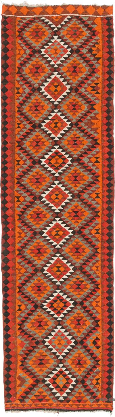 Vintage Anadolu Kilim Yolluk - 91 cm x 335 cm